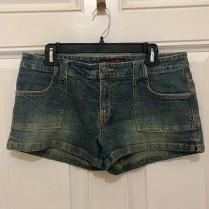 Aeropostale Medium Wash Jean Shorts